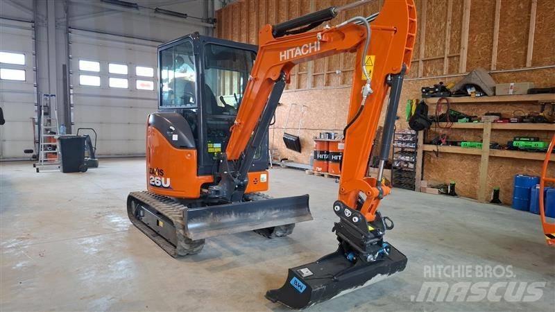 Hitachi ZX 26 U-6 Mini Escavadoras <7t