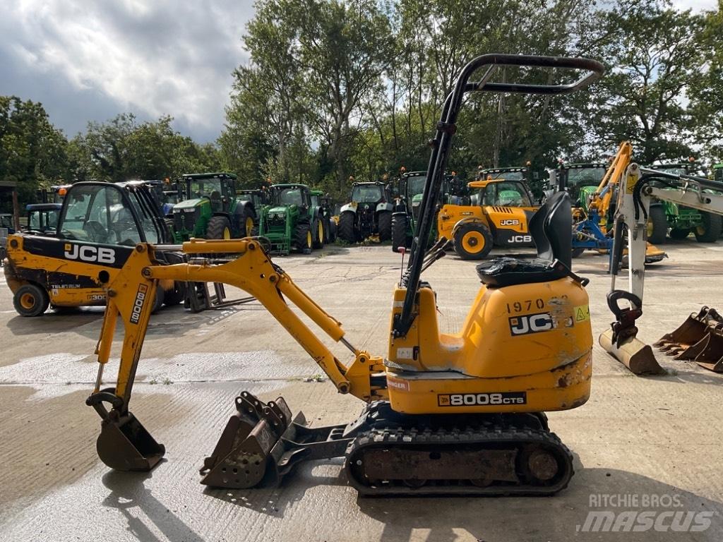 JCB 8008 CTS Mini Escavadoras <7t