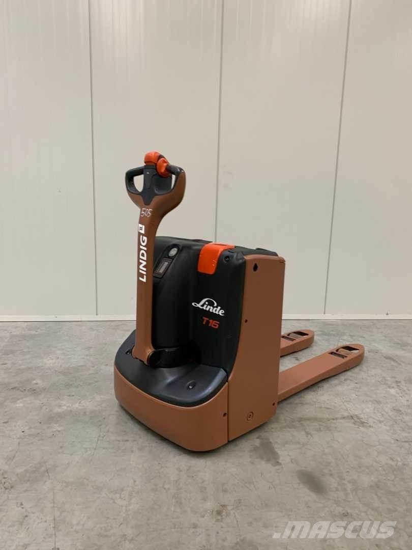 Linde T16 Empilhador para operador externo