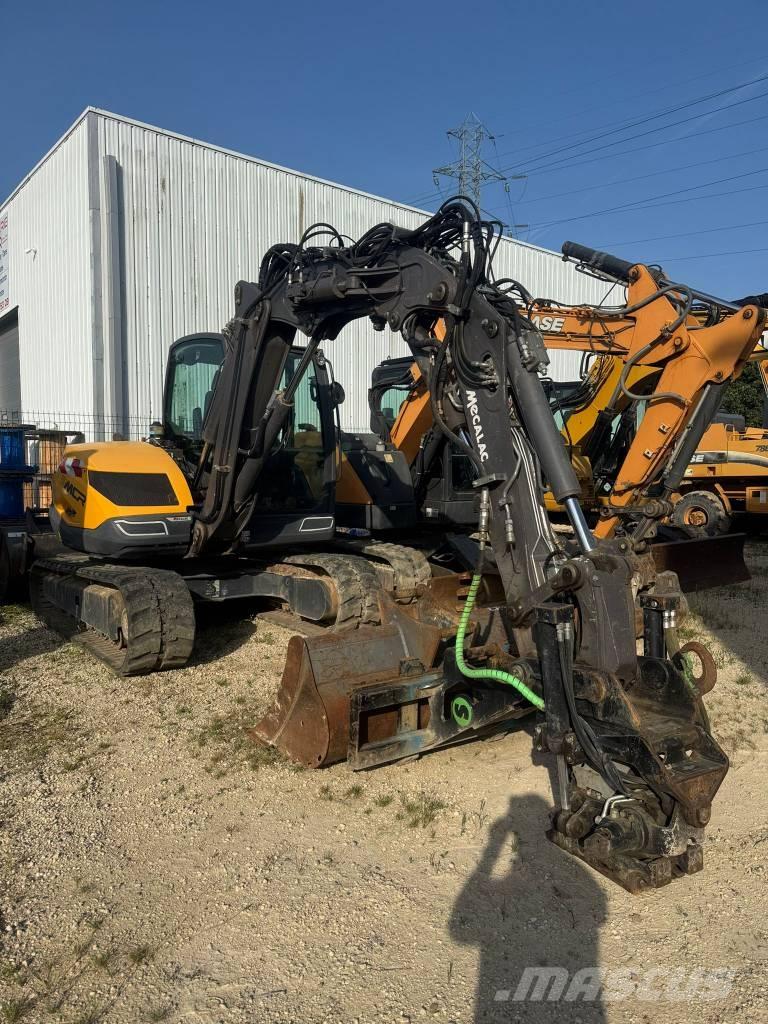Mecalac 8 MCR Escavadoras Midi 7t - 12t