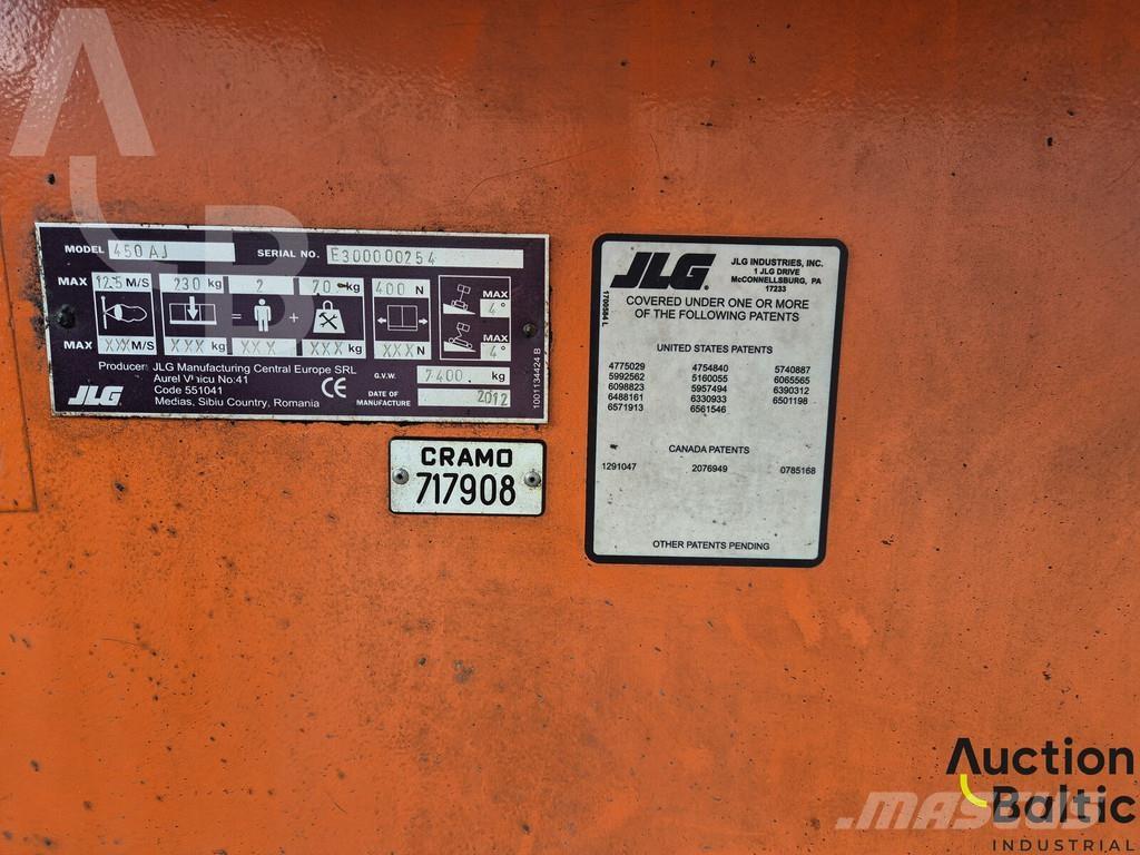JLG 450 AJ II Elevadores braços articulados