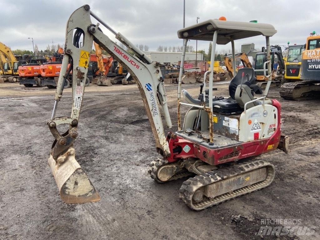 Takeuchi TB 216 Mini Escavadoras <7t