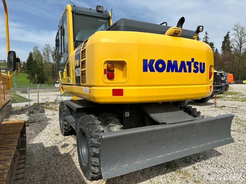 Komatsu PW 160-8 Escavadoras de rodas