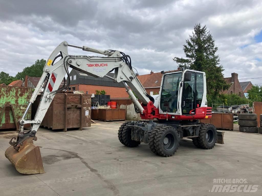 Takeuchi TB 295 W Escavadoras de rodas