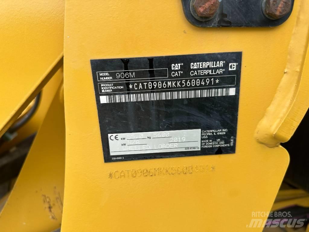 CAT 906 Pás carregadoras de rodas
