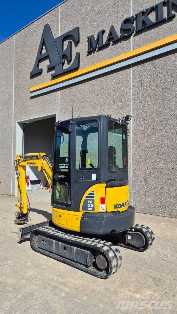 Komatsu PC 26 MR-3 Mini Escavadoras <7t
