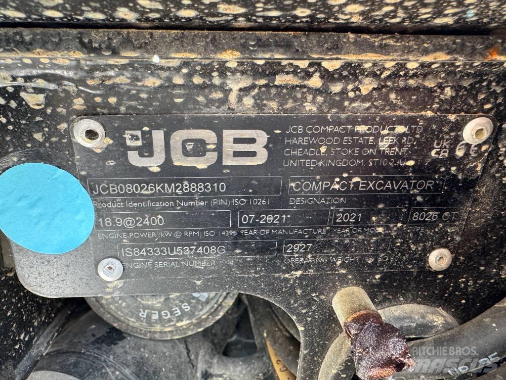 JCB 8026CTS Escavadoras de rastos