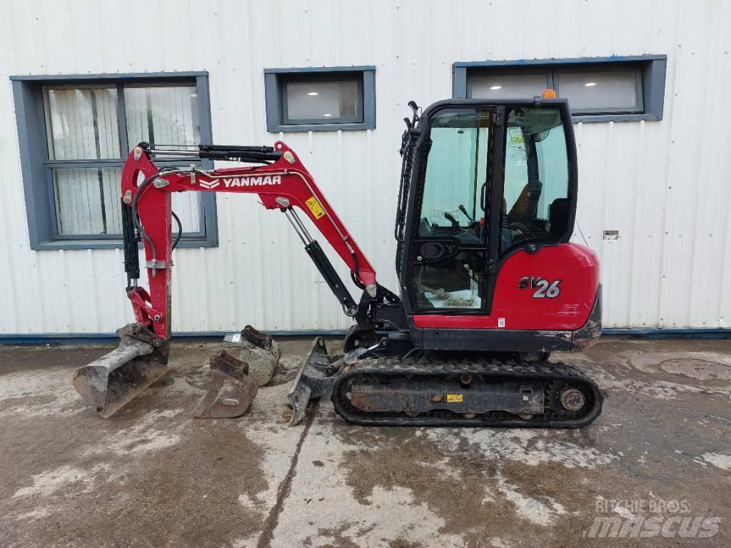 Yanmar SV26 Mini Escavadoras <7t