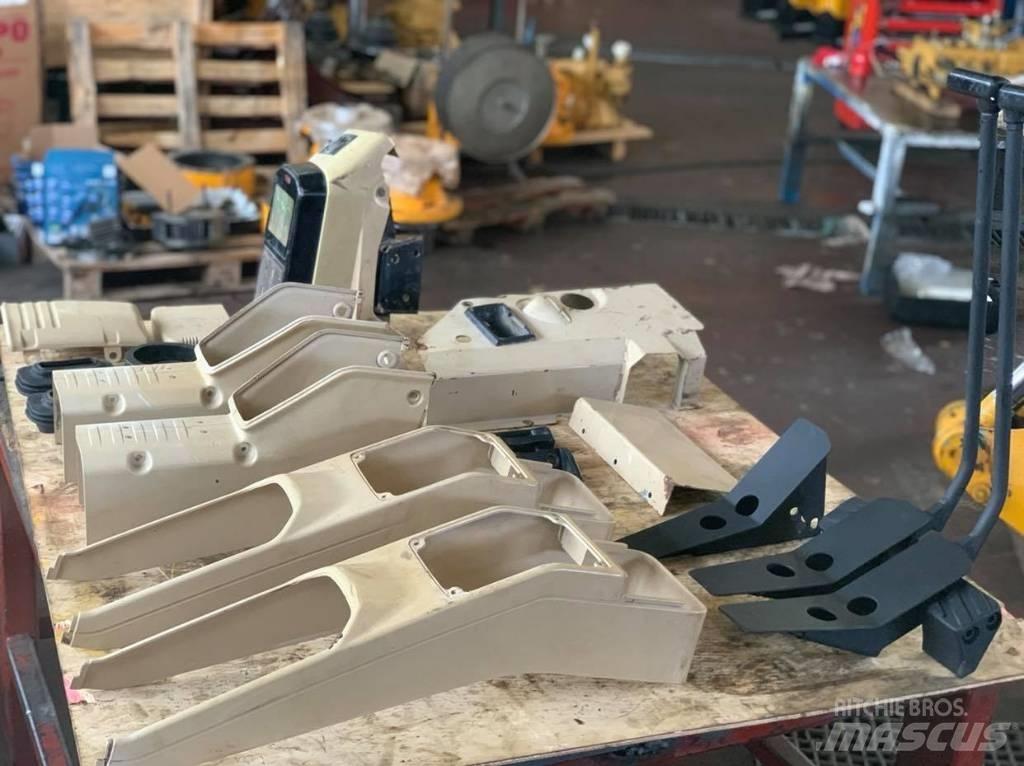 CAT 375 Cabines e interior máquinas construção