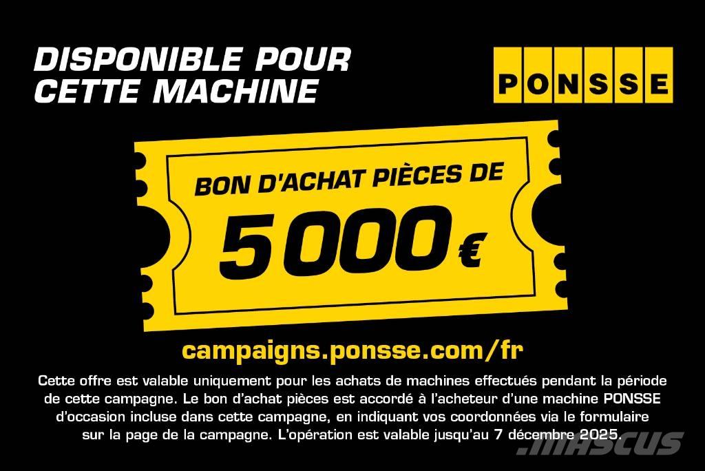 Ponsse Ergo 8W Processadores florestais