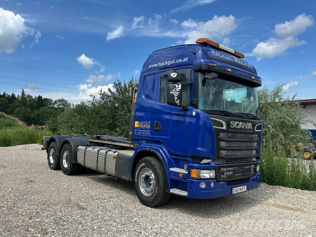 Scania R500 Camiões Ampliroll