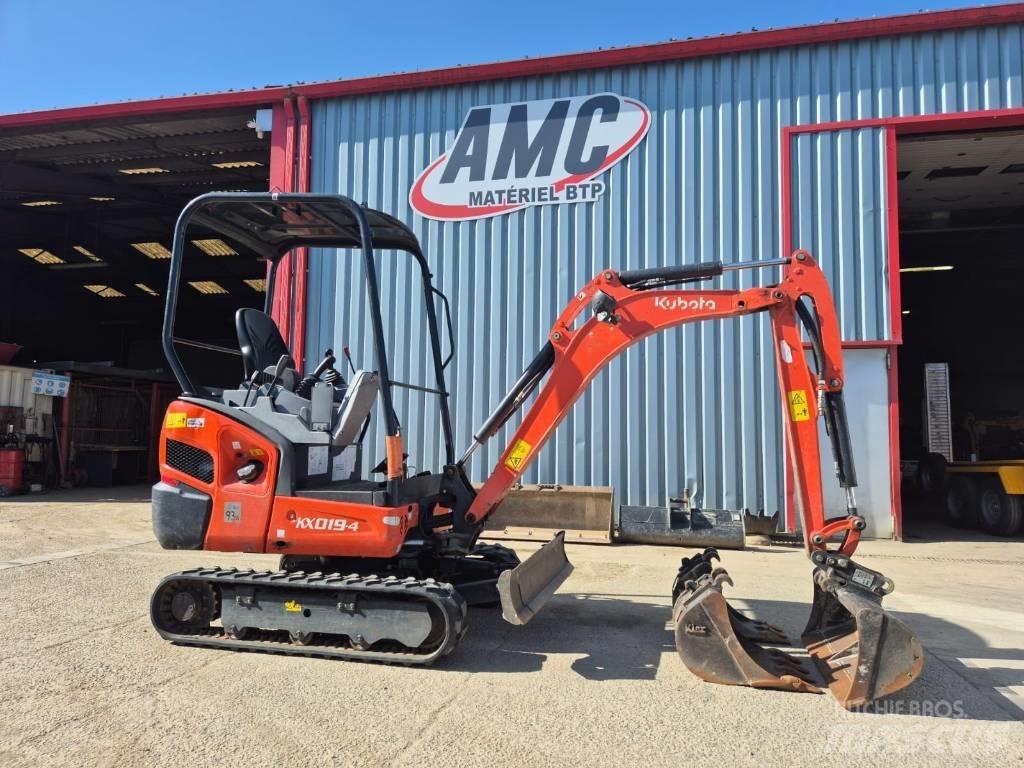 Kubota KX 019-4 Mini Escavadoras <7t