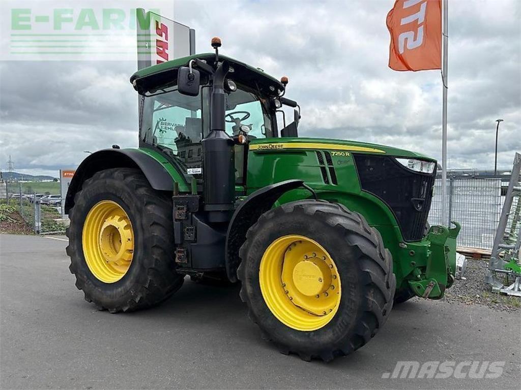 John Deere 7250 r Tratores Agrícolas usados