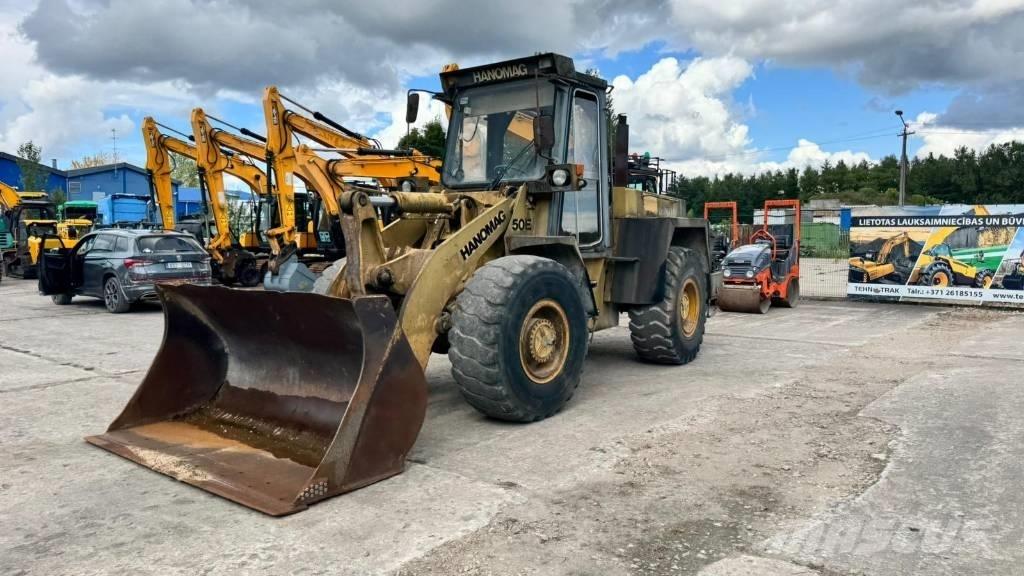 Hanomag 50 E Pás carregadoras de rodas