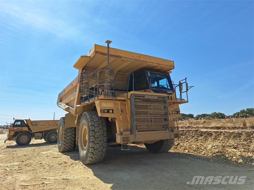 Komatsu HD 605-7E0 Camiőes dumper basculantes rígidos