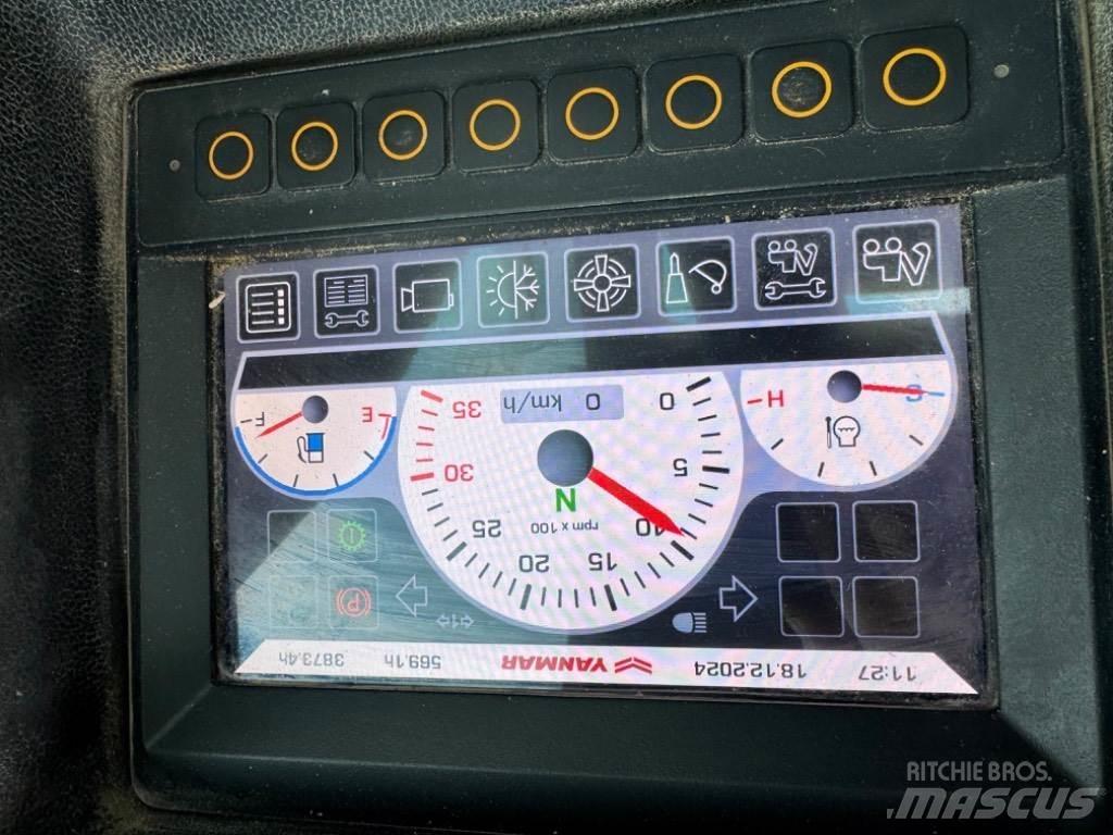 Yanmar B95W (40667) Escavadoras de rodas