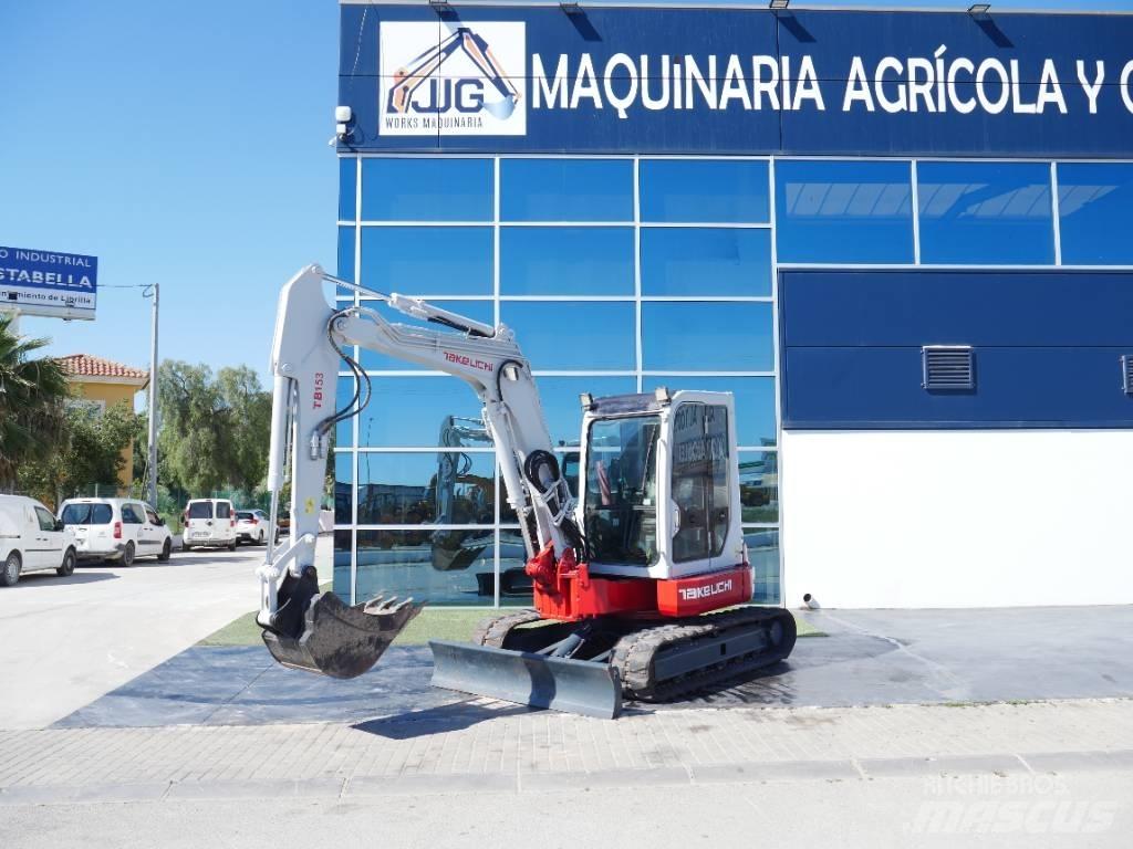 Takeuchi TB 153 FR Mini Escavadoras <7t