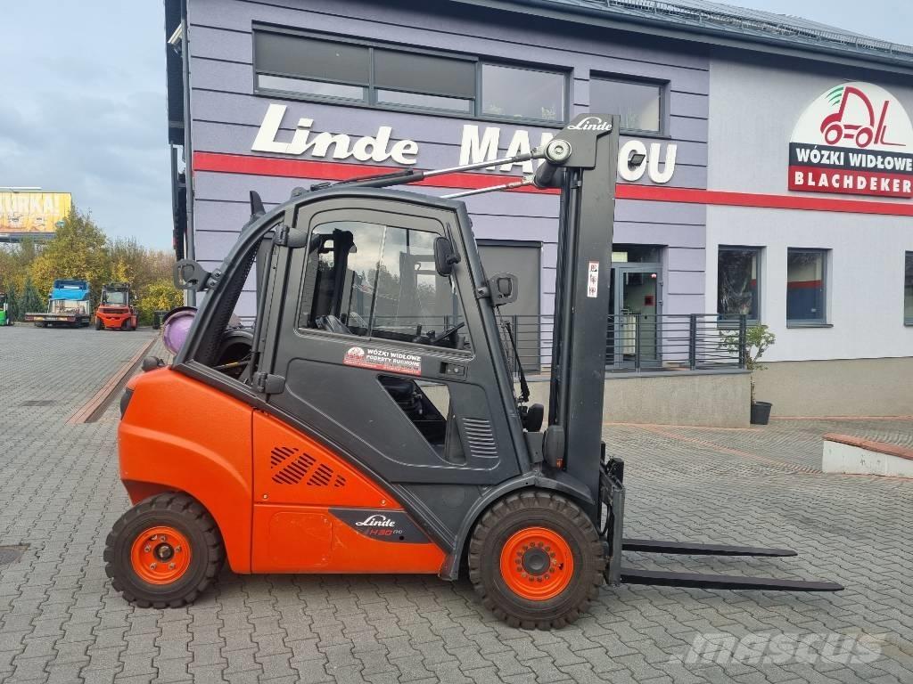 Linde H30T-02 Empilhadores a gás