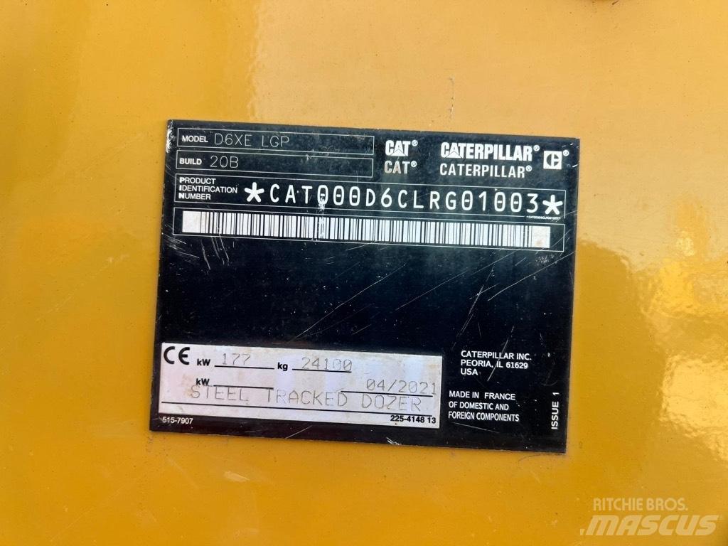 CAT D6XE Dozers - Tratores rastos