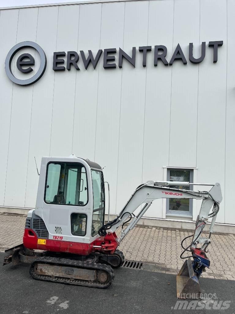 Takeuchi TB 219 A Mini Escavadoras <7t