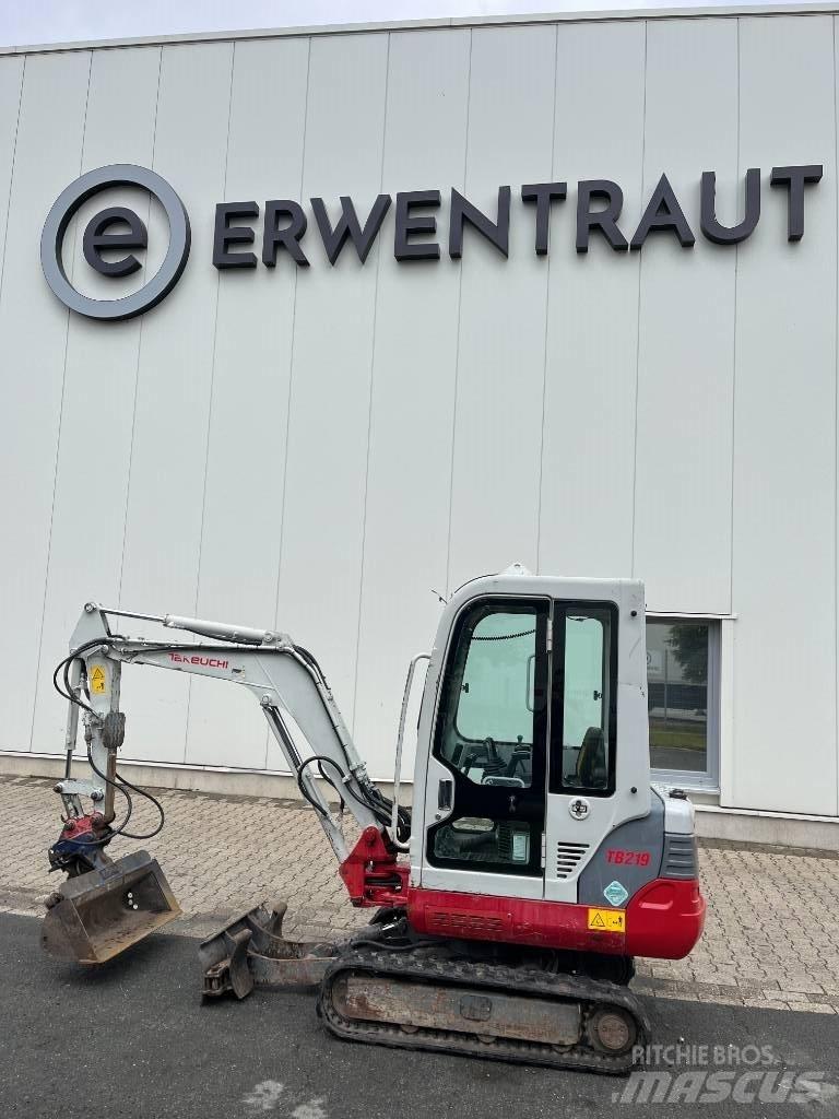 Takeuchi TB 219 A Mini Escavadoras <7t