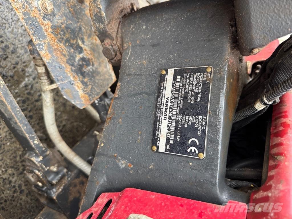 Yanmar SV08 (1F239) Mini Escavadoras <7t