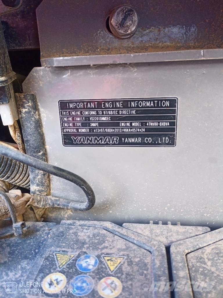 Yanmar Vio 50 U Mini Escavadoras <7t