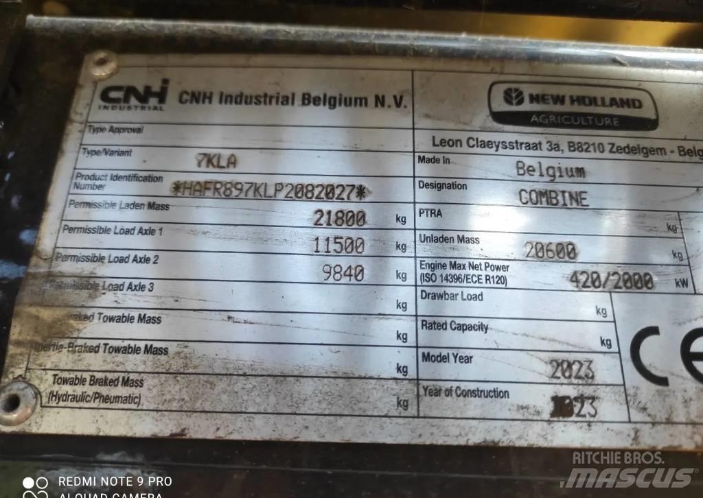 New Holland CR 8.90 Ceifeiras debulhadoras
