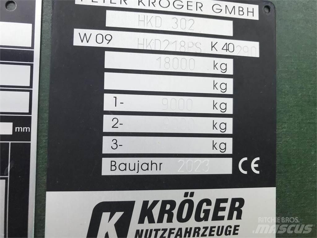 Kröger HKD 302 Reboques basculantes
