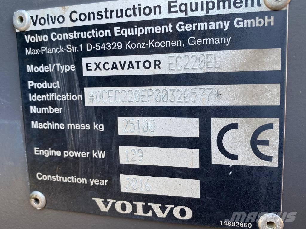 Volvo EC 220 E Escavadoras de rastos