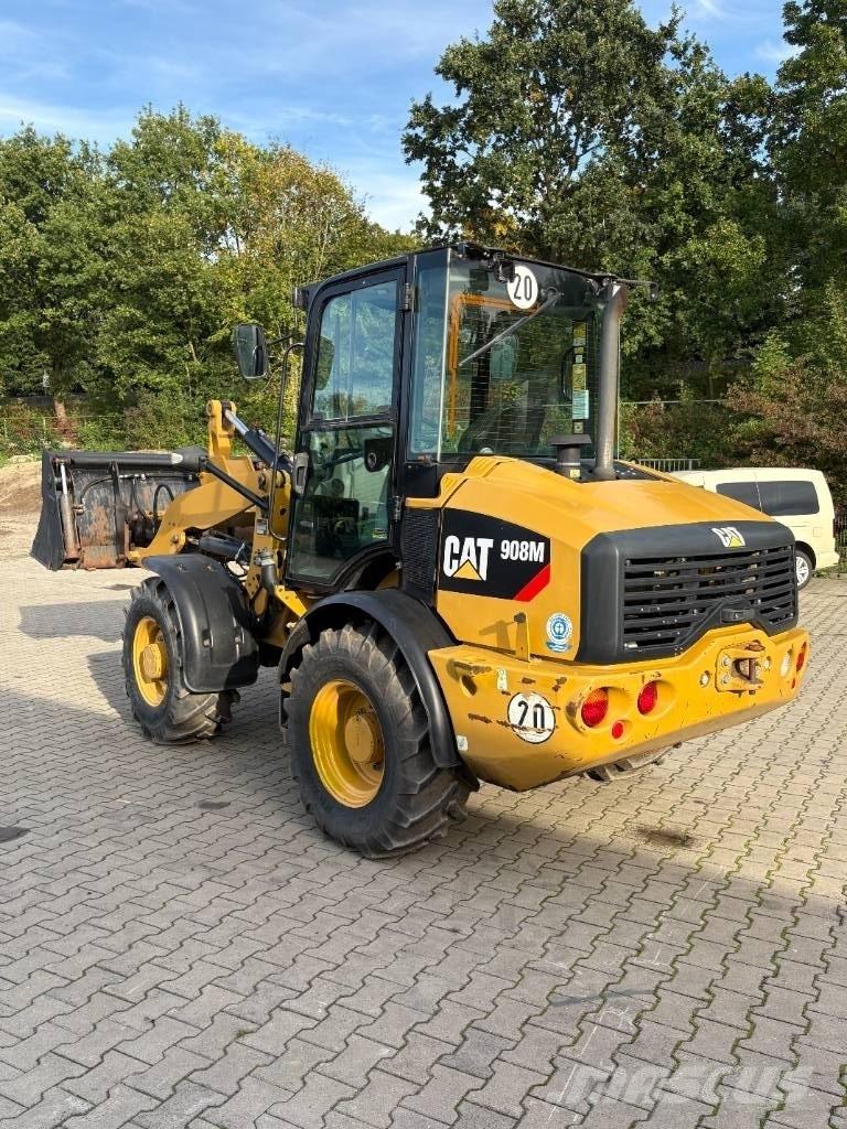 CAT 908M Pás carregadoras de rodas