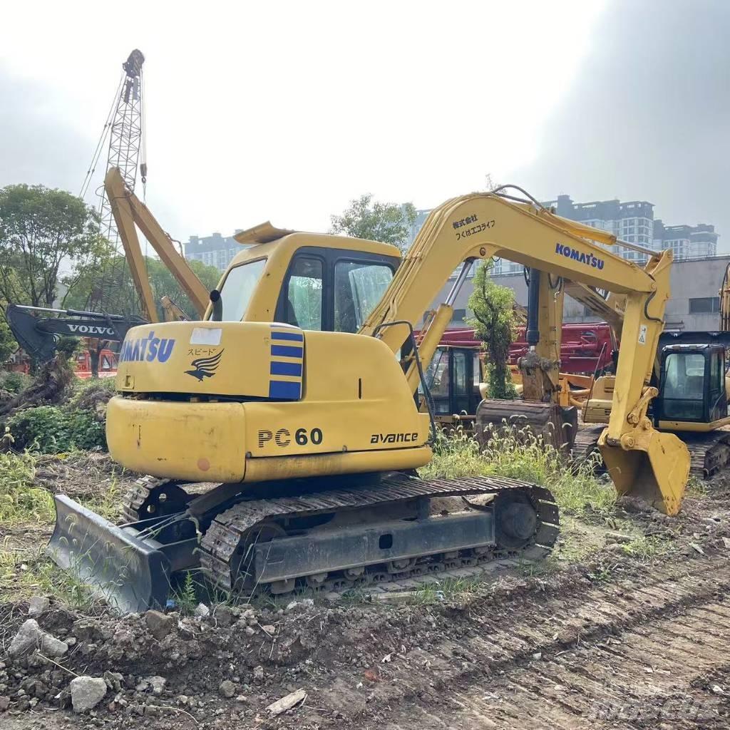Komatsu PC 60-7 Mini Escavadoras <7t