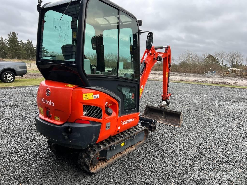 Kubota KX 019-4 Mini Escavadoras <7t