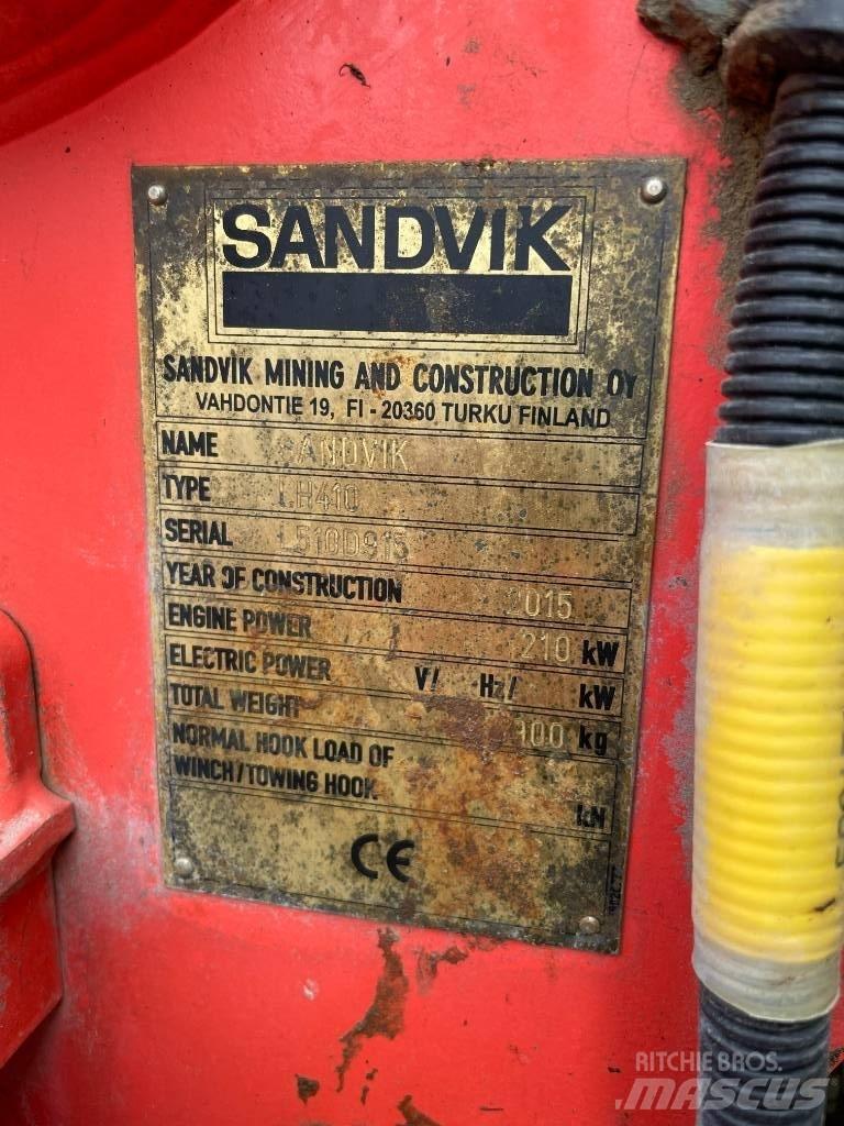 Sandvik LH 410 Carregadoras subterrâneas