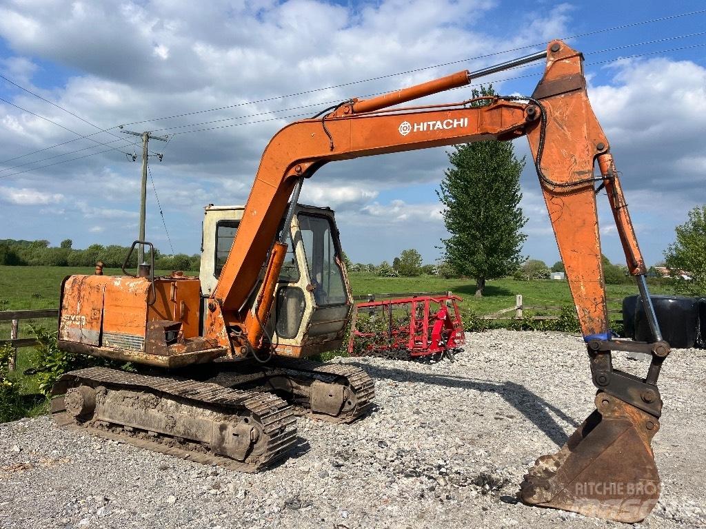 Hitachi Ex60-1 Mini Escavadoras <7t
