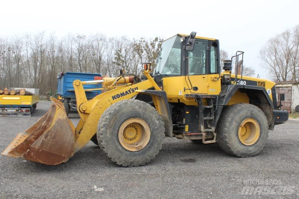 Komatsu WA 380-6 Pás carregadoras de rodas