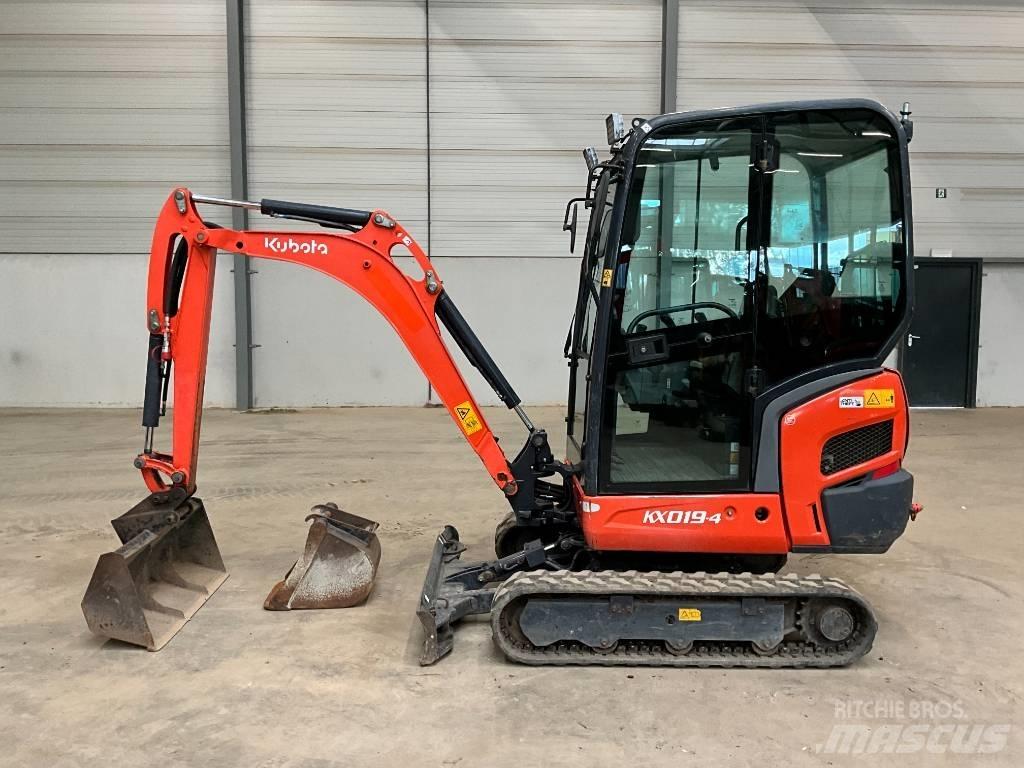 Kubota KX 019-4 Mini Escavadoras <7t