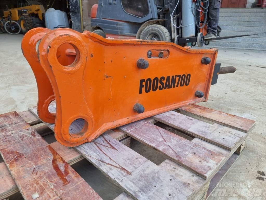  Foosan 700 Martelos Hidráulicos