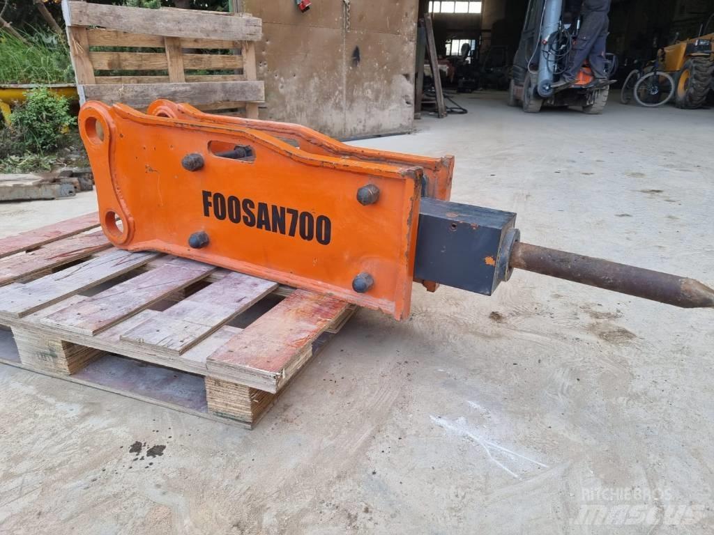  Foosan 700 Martelos Hidráulicos