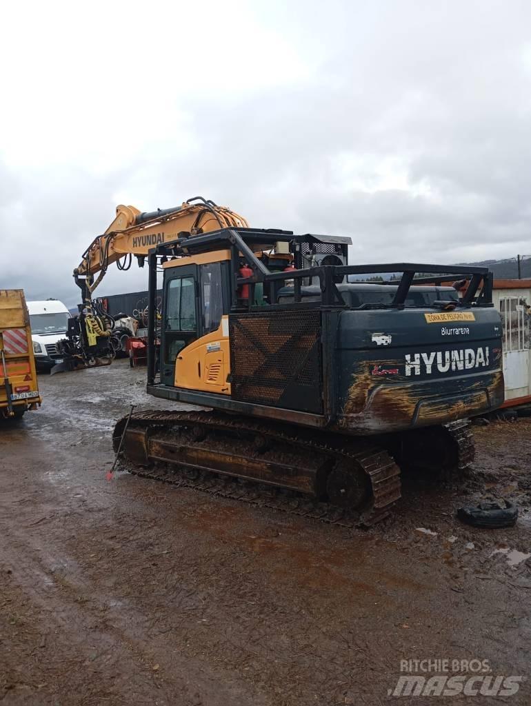 Hyundai 220 HXNLC Escavadoras florestais