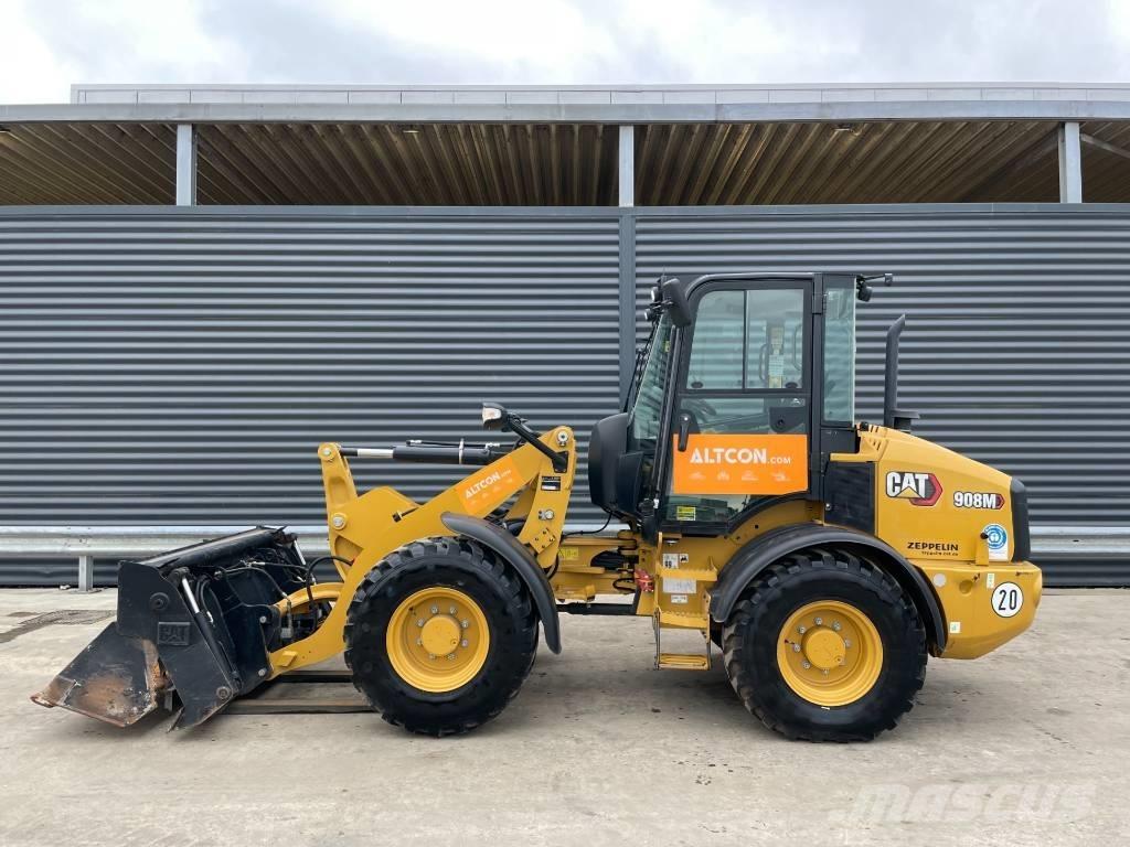 CAT 908M Pás carregadoras de rodas