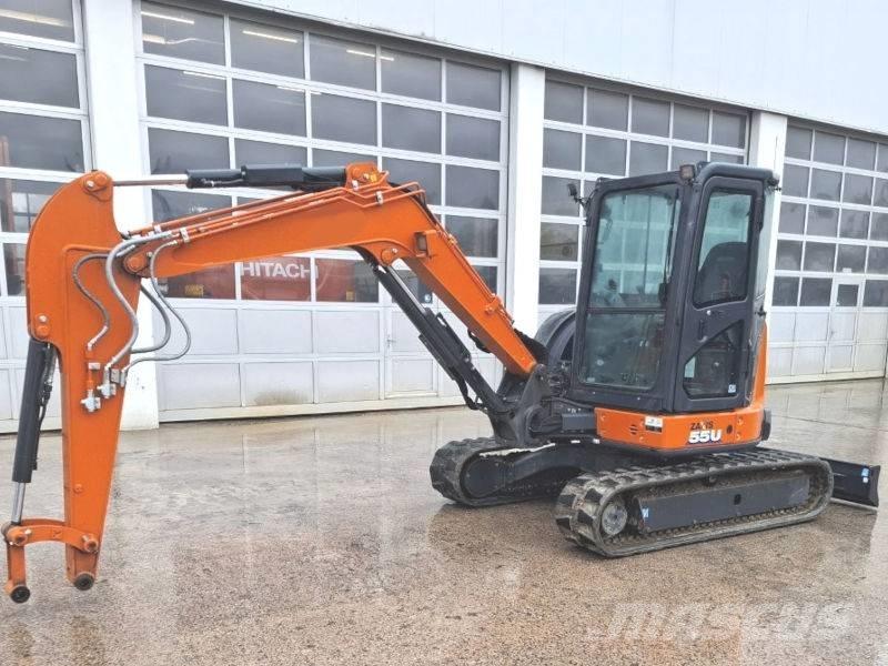 Hitachi ZX 55 U-6 Mini Escavadoras <7t