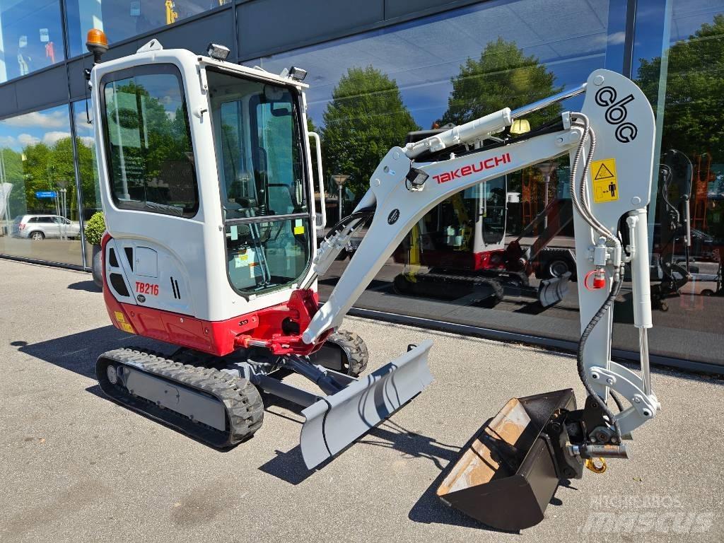 Takeuchi tb216 Mini Escavadoras <7t