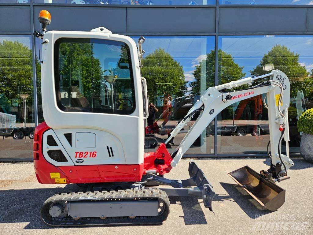 Takeuchi tb216 Mini Escavadoras <7t