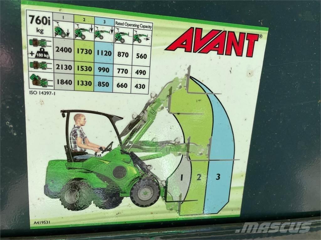 Avant 760i Mini carregadoras