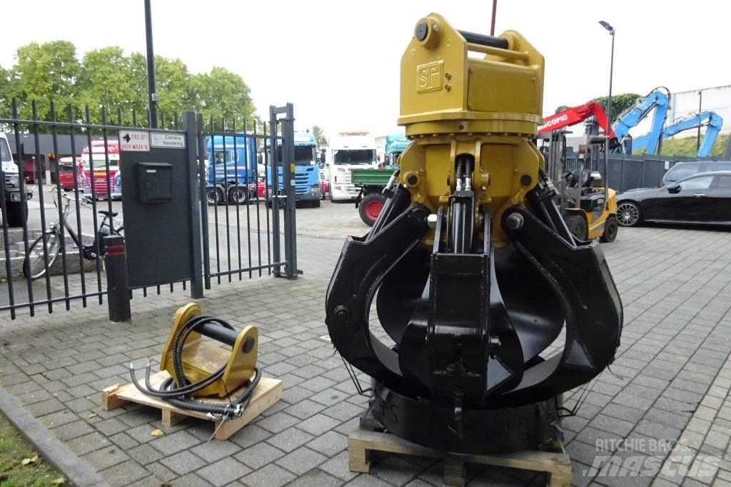  Bucket SIF 600 Grap Empilhadores de 4 vias