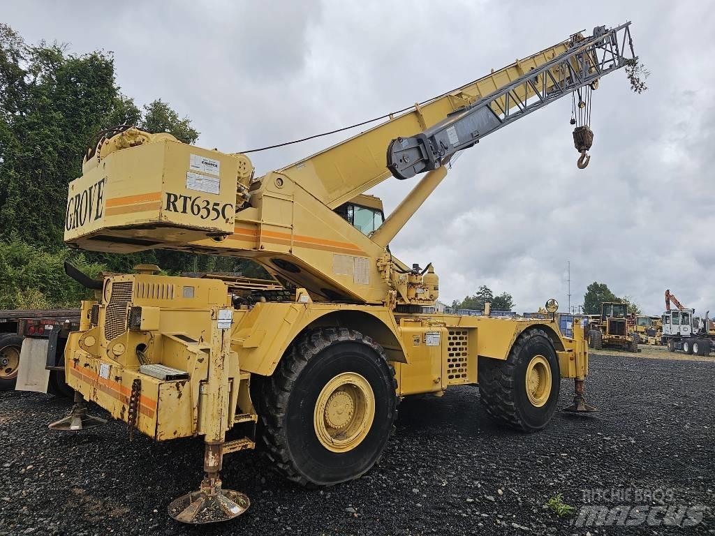 Grove RT 635 C Gruas Fora-de-estrada