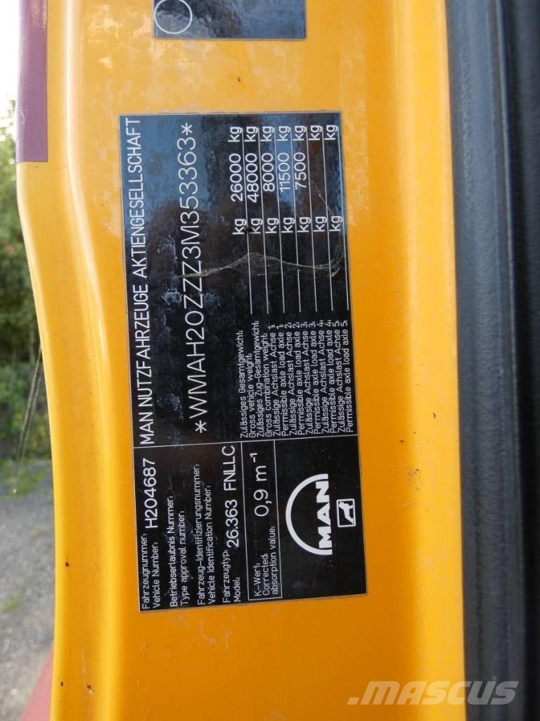 MAN TG 360A Camiões de Transporte Auto