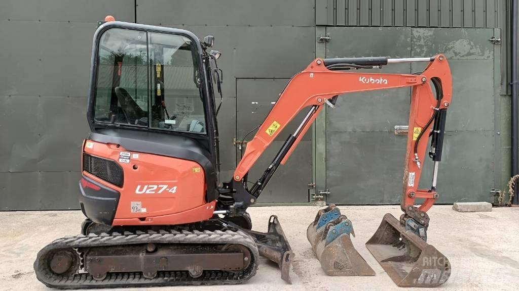Kubota U 27-4 Mini Escavadoras <7t