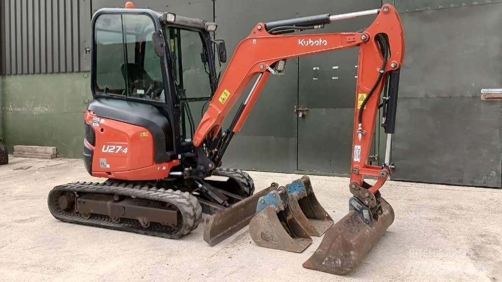 Kubota U 27-4 Mini Escavadoras <7t